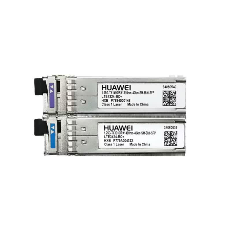 Huawei 40km Gigabit BIDI eSFP Optical Transceiver Module Pair