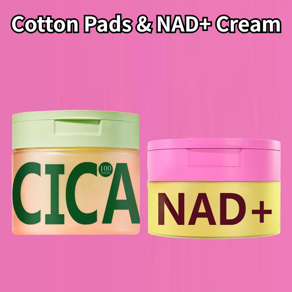 NAD+ pretnovecošanās krēms un Centella Asiatica