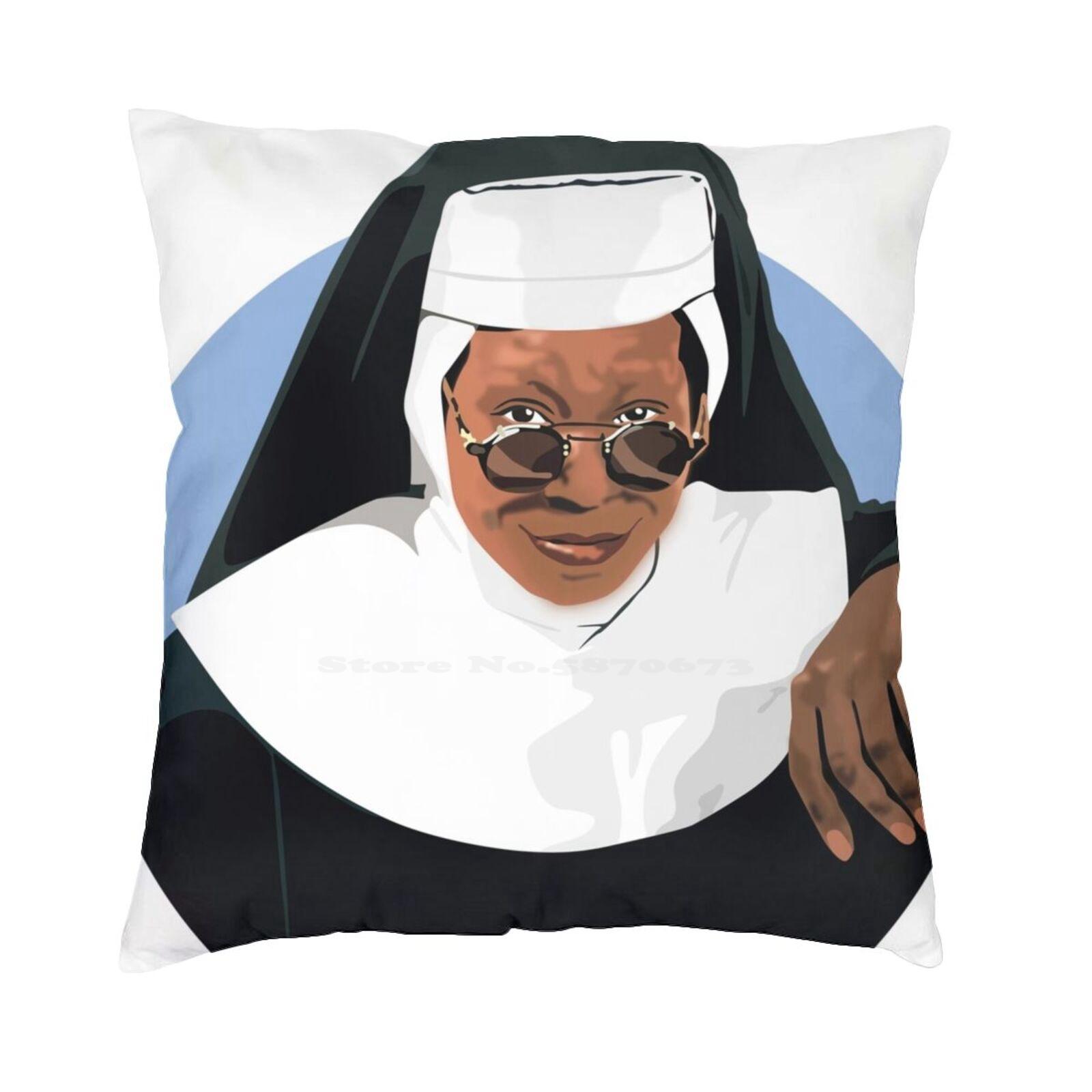 Exquisite Ornaments Unisex Sister Act _ Fashion Sofa Throw Pillow Cover Pillowcase Sister Act Whoopi Goldberg Whoopy Gospel Lounge Singer San Francisco