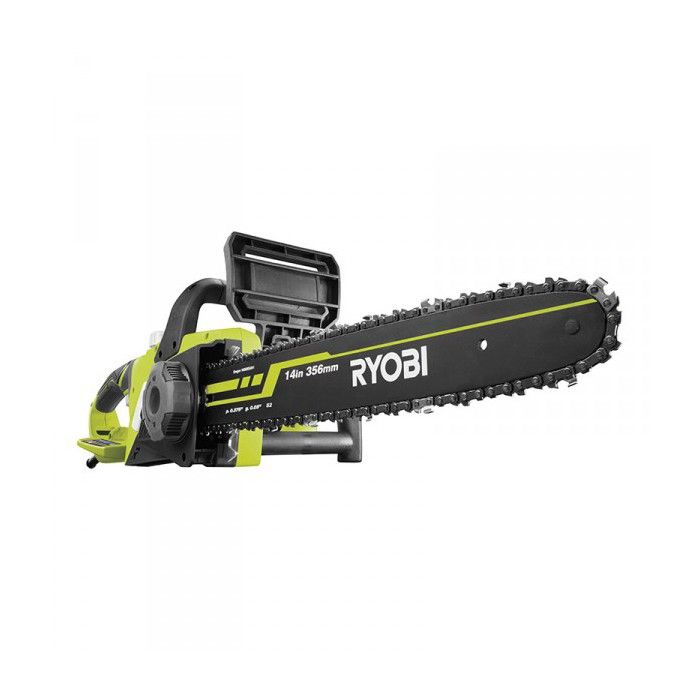 Tronçonneuse électrique - RYOBI - RCS1935B - 1900W - Guide 35cm - Frein de chaîne de sécurité