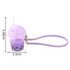 Mini Size Handbag Charm Bubble Tea Car Key Chain Cute Coffee Cup Keychain  for Women Girls