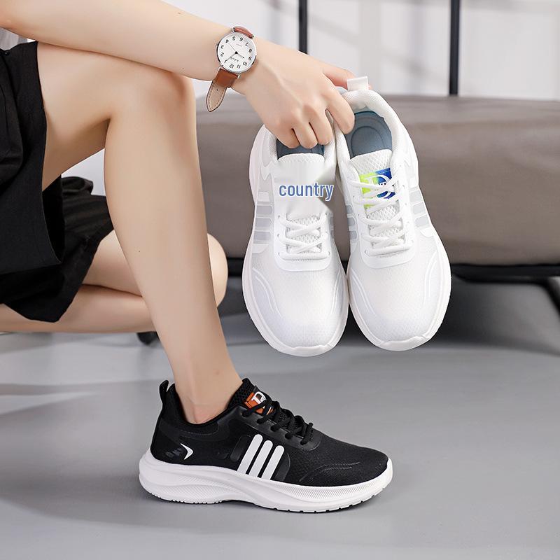 Breathable Lightweight Non-Slip Running Shoes for Couples - Soft Sole Fashion Sneakers
