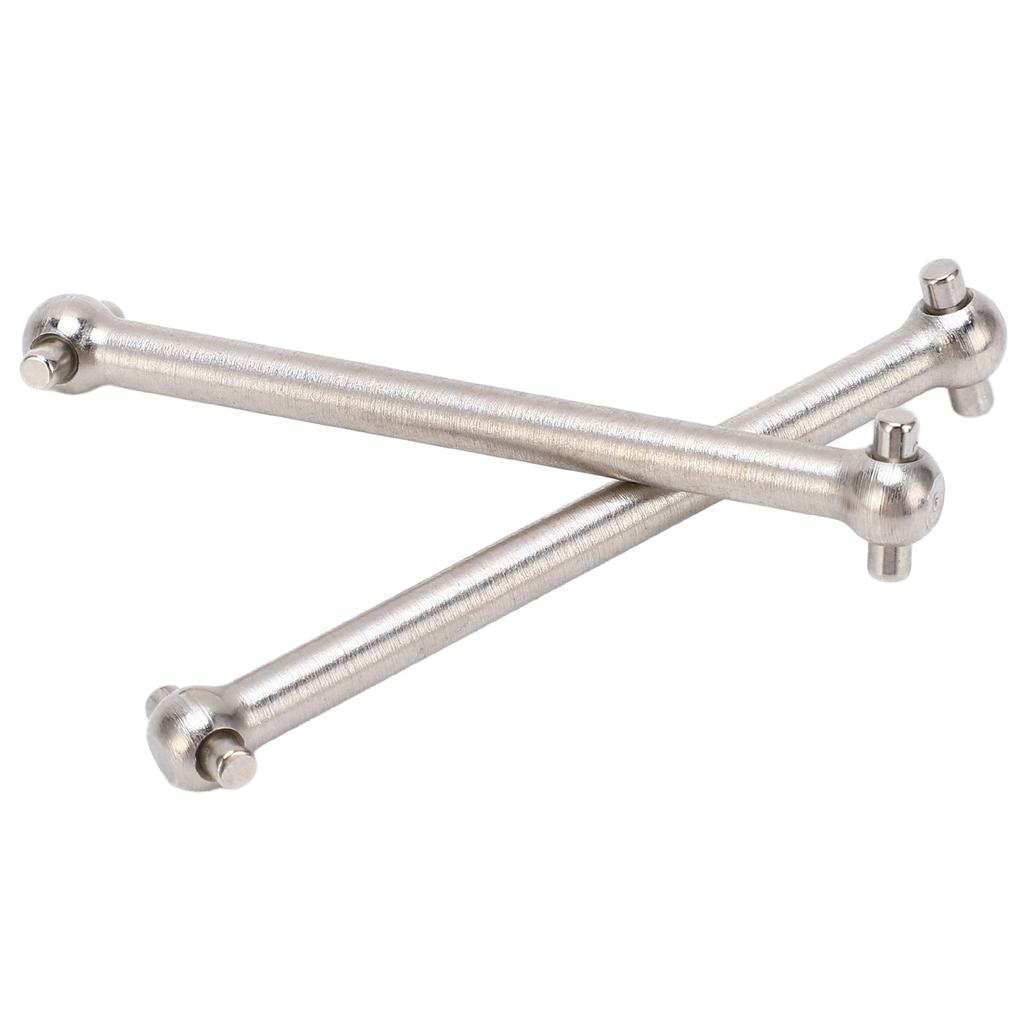 2Pcs Metal Stainless Steel Rear CVD Drive Shaft Dogbone for WLtoys 104072 Car RC Car Upgrade Parts Accessories