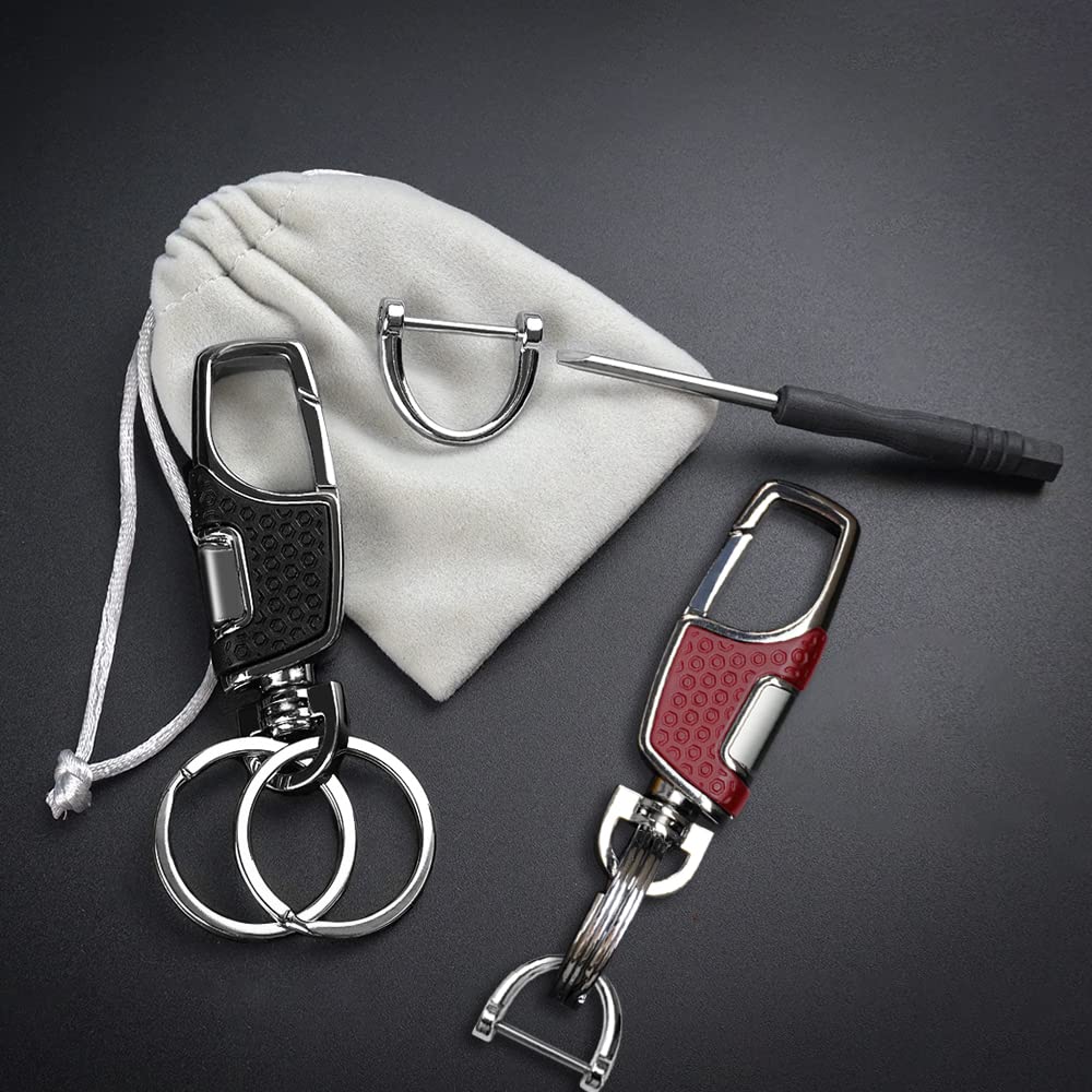 Roseddy Keychain, Car Keyring, Men's, Stylish, Popular, Carabiner, Keychain, Key Organizer, Metal, Durable, Motorcycle,