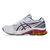 ASICS Gel Kinetic Fluent Truffle Grey Purple Unisex Sneakers White 1203A591-100