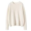 2025 Women's Elegant Wool Cable Knit Round Neck Sweater - Autumn/Winter Collection