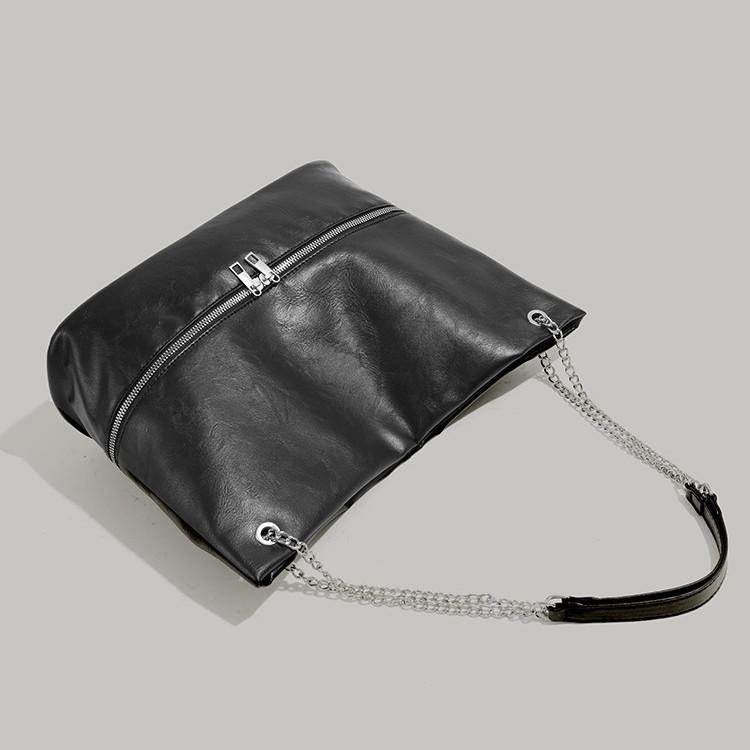 2024 Autumn Winter New Niche Design Single Shoulder Crossbody Bag Vintage High-end Soft Leather Versatile Bucket Bag Tote Bag