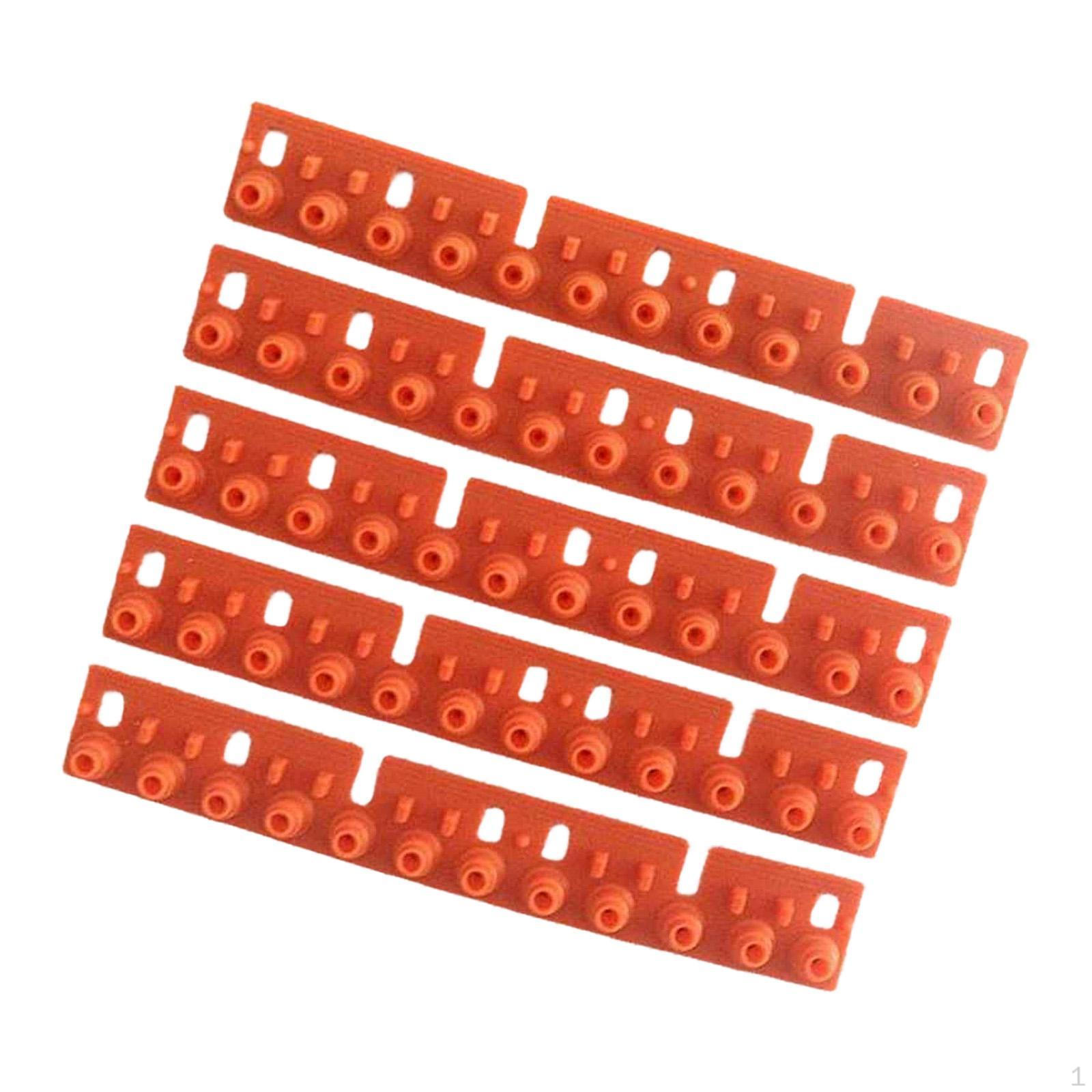 

5 Pieces Keyboard Conductive Strips Key Strip,Buttons Fix,Lightweight Professional Sturdy