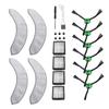 22 Pcs Set Replacement Parts for Combo J7 Robot Vacuum 6 Side Brushes 4 Mop Pads 4 Filters Robot
