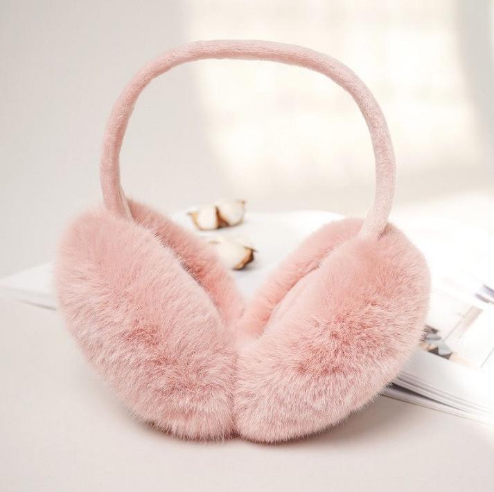 

Cute Panda Ear Muffs: Warm Velvet Foldable Plush Ear Warmers for Men & Women