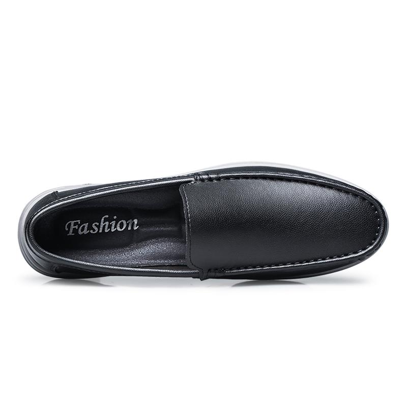 Pantofi Bărbați din Piele cu Blană 2024 Casual Slip on Formal Mocasini Bărbați Mocasini Italiani Negri Pantofi de Condus Adidași Pantofi Comozi