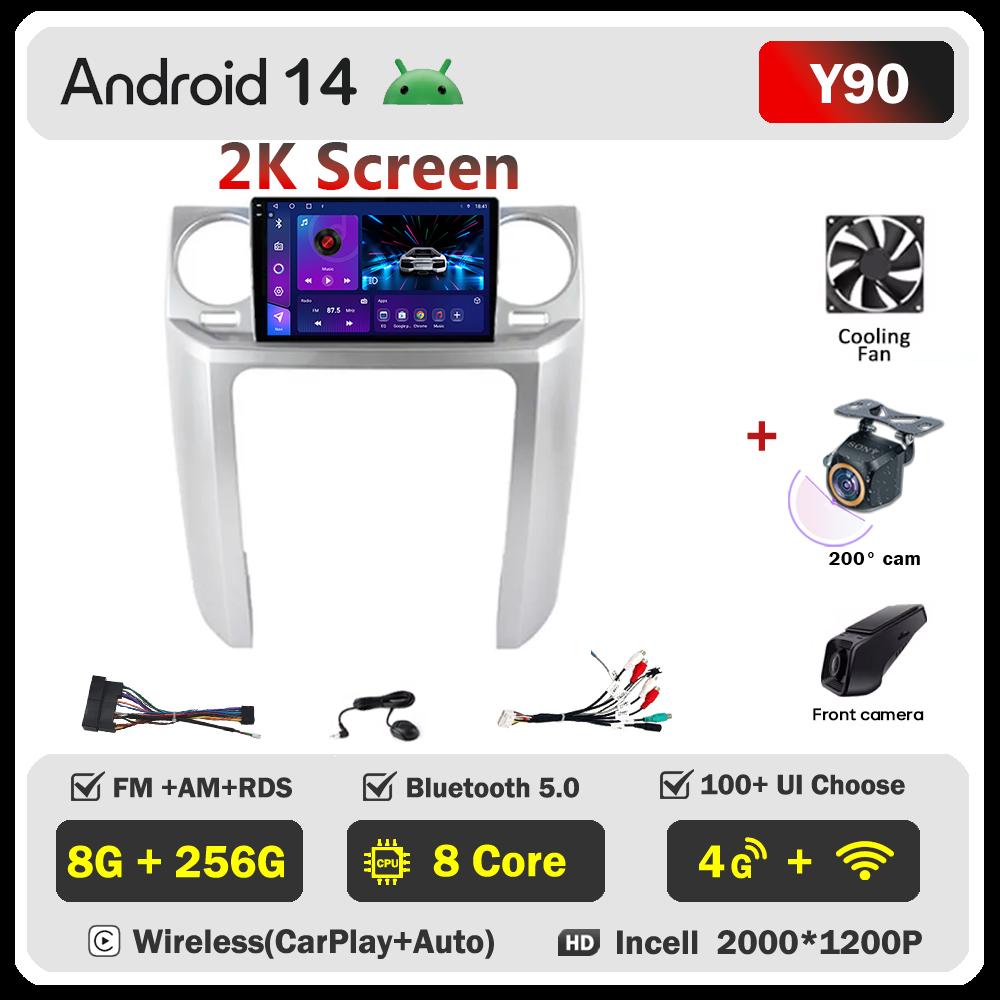 For Land Rover Discovery 3 2004 - 2009 Carplay Auto Screen Wireless Android Auto Car Intelligent Systems AutoMotive 8 Core DSP