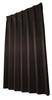 Univer Blackout Drape 100cm Wide X 135cm Set of 2 Curtains, Louisa, Brown, Long,