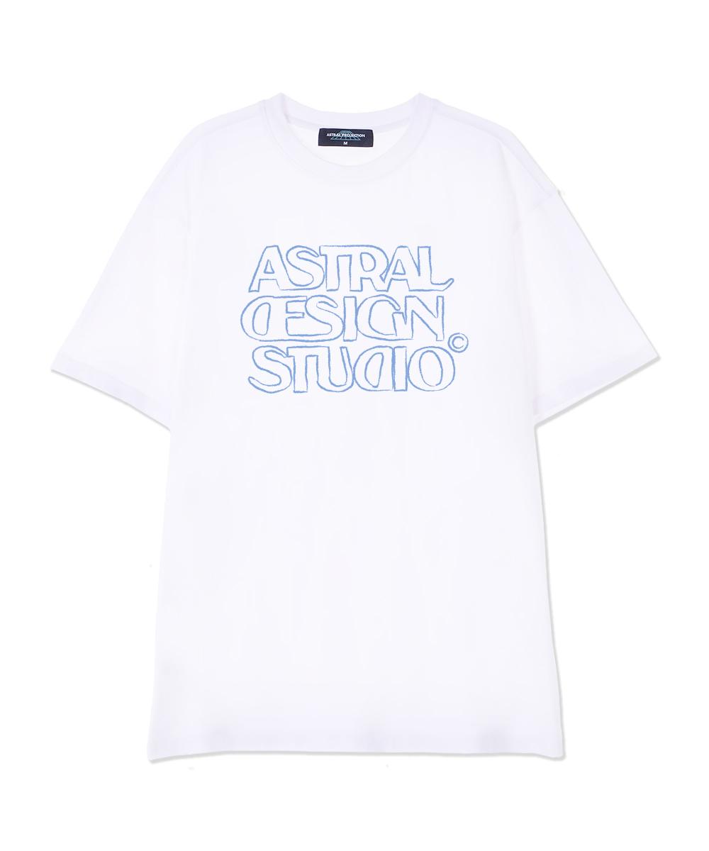 Astral Projection Astral Design Studio 2 Supima Cotton Round Neck Short Sleeve T-Shirt_White Xl