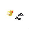 Cartoon Snake Thinker Statue Decorative Figurine Resin Tabletop Ornament for Shelf Table Centerpiece