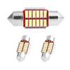 2Pcs 31Mm 4014 12Smd C5W Car Led Light Canbus Dome Interior Reading Lamp