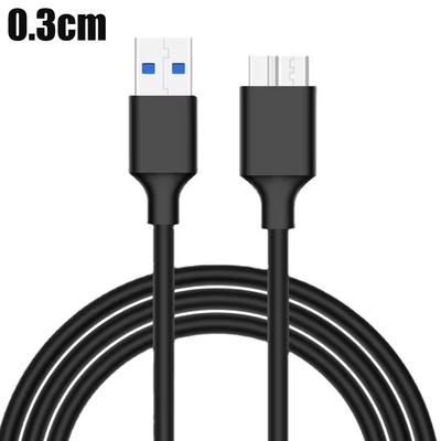 Type A Male To Micro B Fast Data Sync Cord 100W USB 3.0 High-speed Data Transfer Cables for Samsung Hard Disk HDD SSD Sata Cable