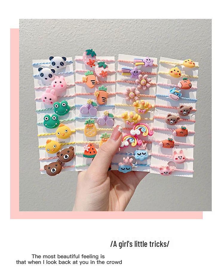 Rubber Band Girl Hair Tie - Cute, No-Damage, Small-Size Baby Headwear 2025