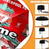 Custom Name Personalized Liverpool F.C Print Umbrella, Auto Open Close, 8‑Rib Sturdy Frame, Commute Camping Hiking Use, Birthday Gift