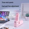 Tragbarer USB-Wiederaufladbarer Mini-Faltventilator mit individuellem Logo