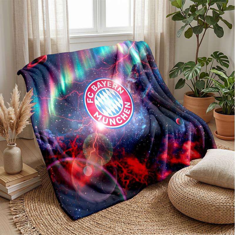 Bayern Munich Theme blanket Soft Flannel Blanket Plush Throw Blanket Cozy Sofa Bed Blanket for Home Decor