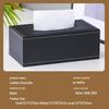 Aisheng Premium Leather Square Tissue Box