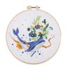 Stickerei Diy Handgemachte Materialtasche Delfin Blume Tier Europäische Dreidimensionale Stickerei