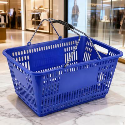 Shopping Basket Storage Holder Sturdy with Handle for Cosmetics Toys Bedroom