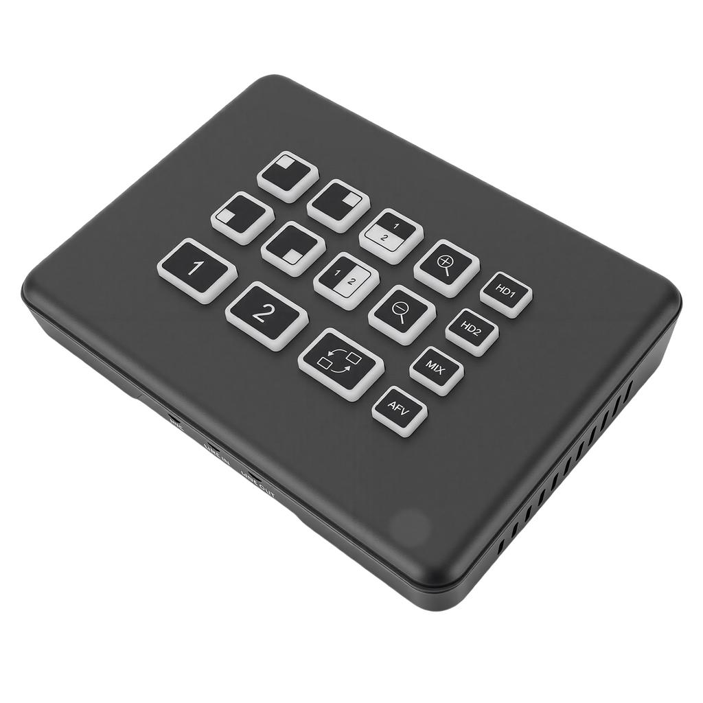 2x1 Live Streaming Video Mixer Switcher 1080p HD Multimedia Interface Input Capture Card HDCP 1.4 Digital Sound Mixer