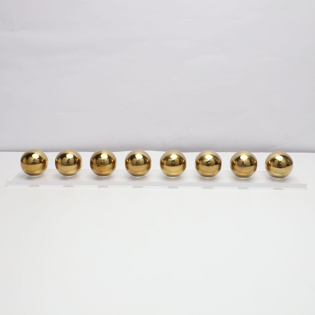 Modern European Light Luxury Acrylic Ball Ornament for Model Room and Office Decor