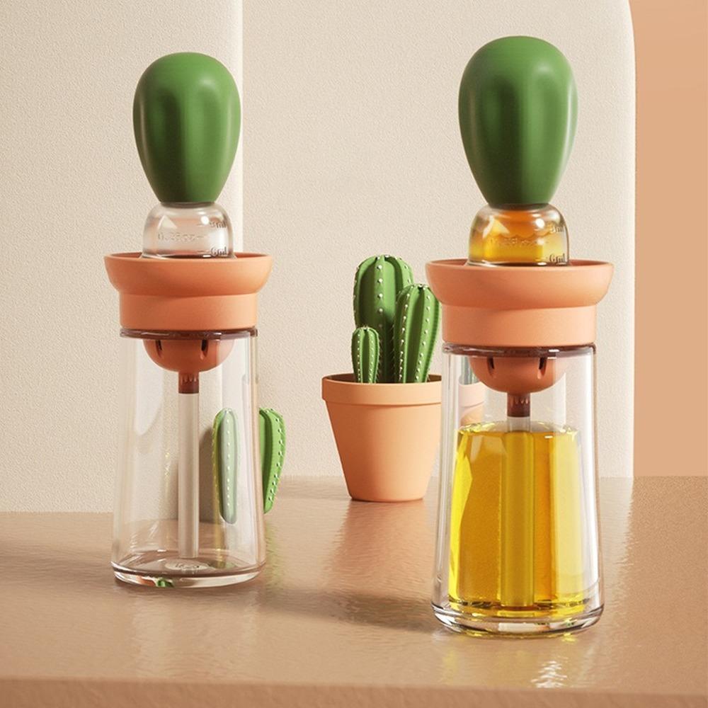 Kitchen Cooking Brushes Baking Barbecue Oil Brush Dispenser Pastry Steak Oil Brushes Kitchen Baking BBQ Tool