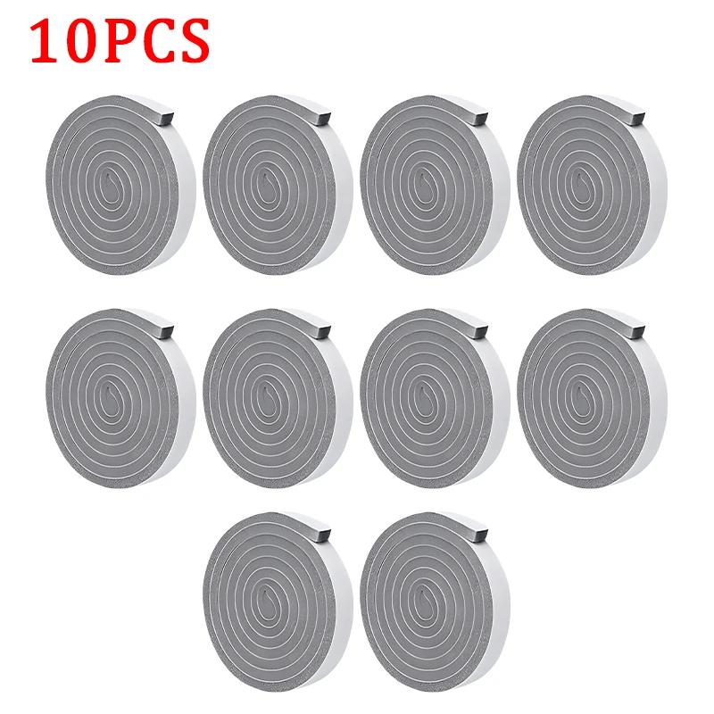 Grey Doors and Windows Soundproof Windproof Sealing Sponge with Adhesive Self-adhesive Strip Sliding Door Cabinet Sealing Tape