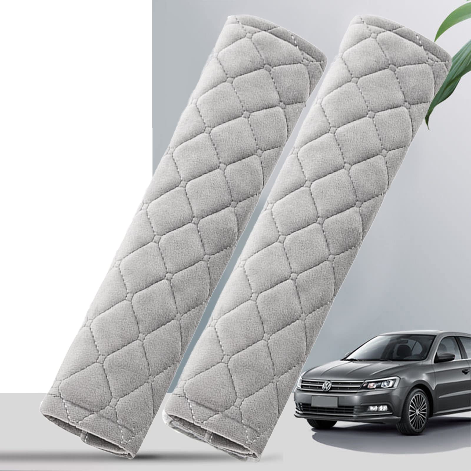 

Seat Belt Cover, Set of 2, Seat Belt Pad, Car Supplies, Shoulder and Neck серый