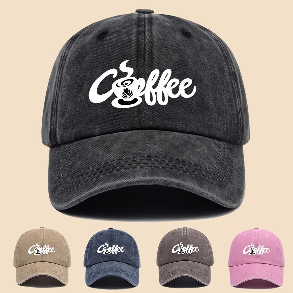 Retro Washed Baseball Cap Simple Breathable Adjustable Unisex Hat
