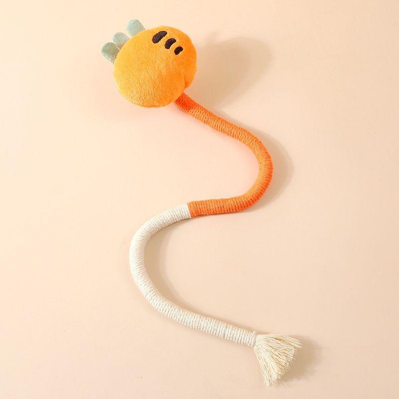 Cat Toys, Self-entertainment, Biting Rope, Cat Teaser, Durable, Teething and Cleaning Toys for Young Cats