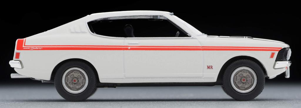 Tomytec Tomica Limited Vintage Neo Scale Mitsubishi Colt Galant GTO MR 1971 White Finished Model 1/64 LV-N204c