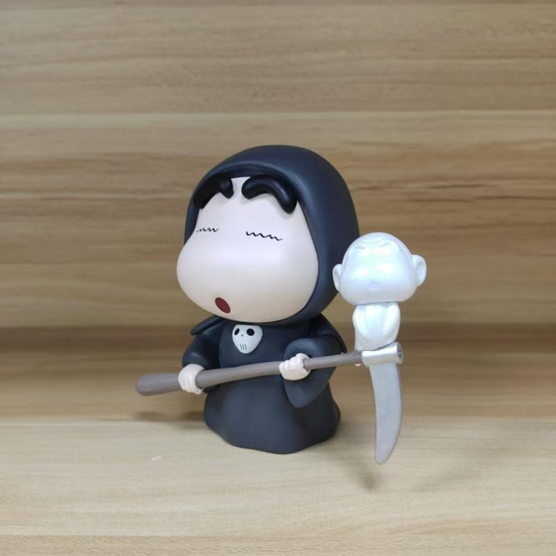 

Ghost death naughty little new cute ornament desktop figure creative car decoration tide play ornament gift