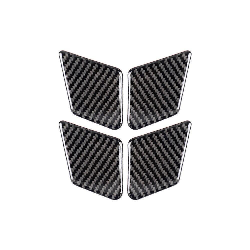 Carbon Fiber Door Handle Bowl Trim For Mercedes-Benz C E Class W204 W212 2009-15