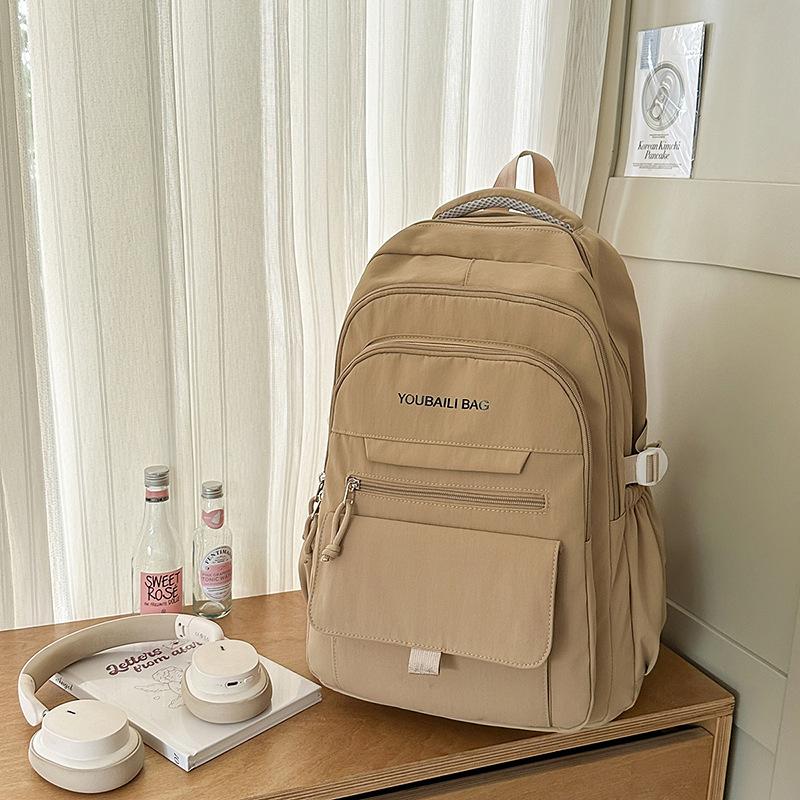 

Высококачественный, свежий и милый рюкзак конфетных цветов, легкий и вместительный рюкзак для учеников средней школы