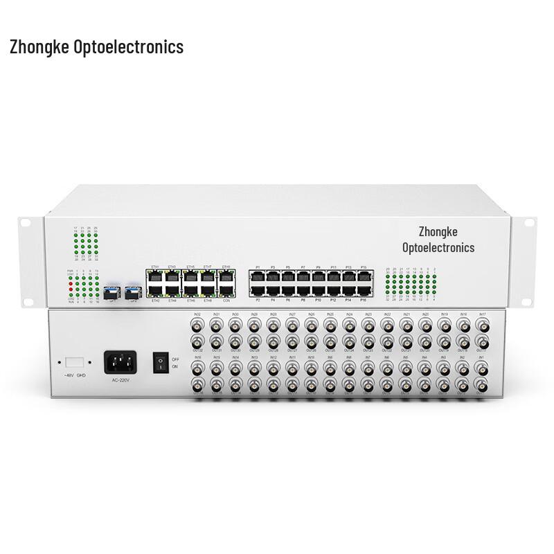 Integrated Multi-service PDH Fiber Optic Transceiver