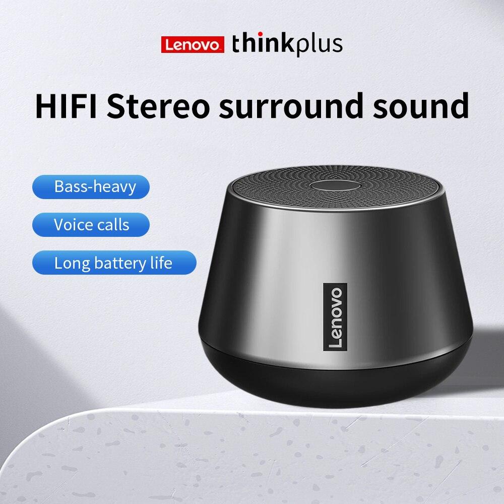 Lenovo K3 Pro Wireless Speaker Bluetooth5.0 Microphone HD Call Stereo Sound Deep Bus with 1200mah Long Tolerance Speaker