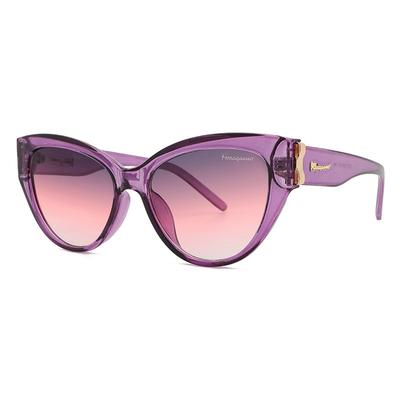 New European and American Small Frame Cat's Eye Fashion Women's Bow Sunglasses Sunglasses