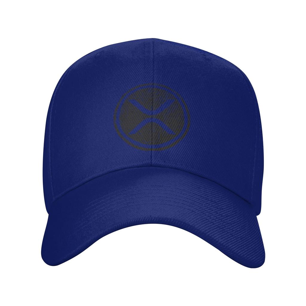 XRP Ripple Crypto Vintage Baseball Cap UnisexTeens Design Trucker Hat Summer Casual Kpop Rock Sunscreen Baseball Caps