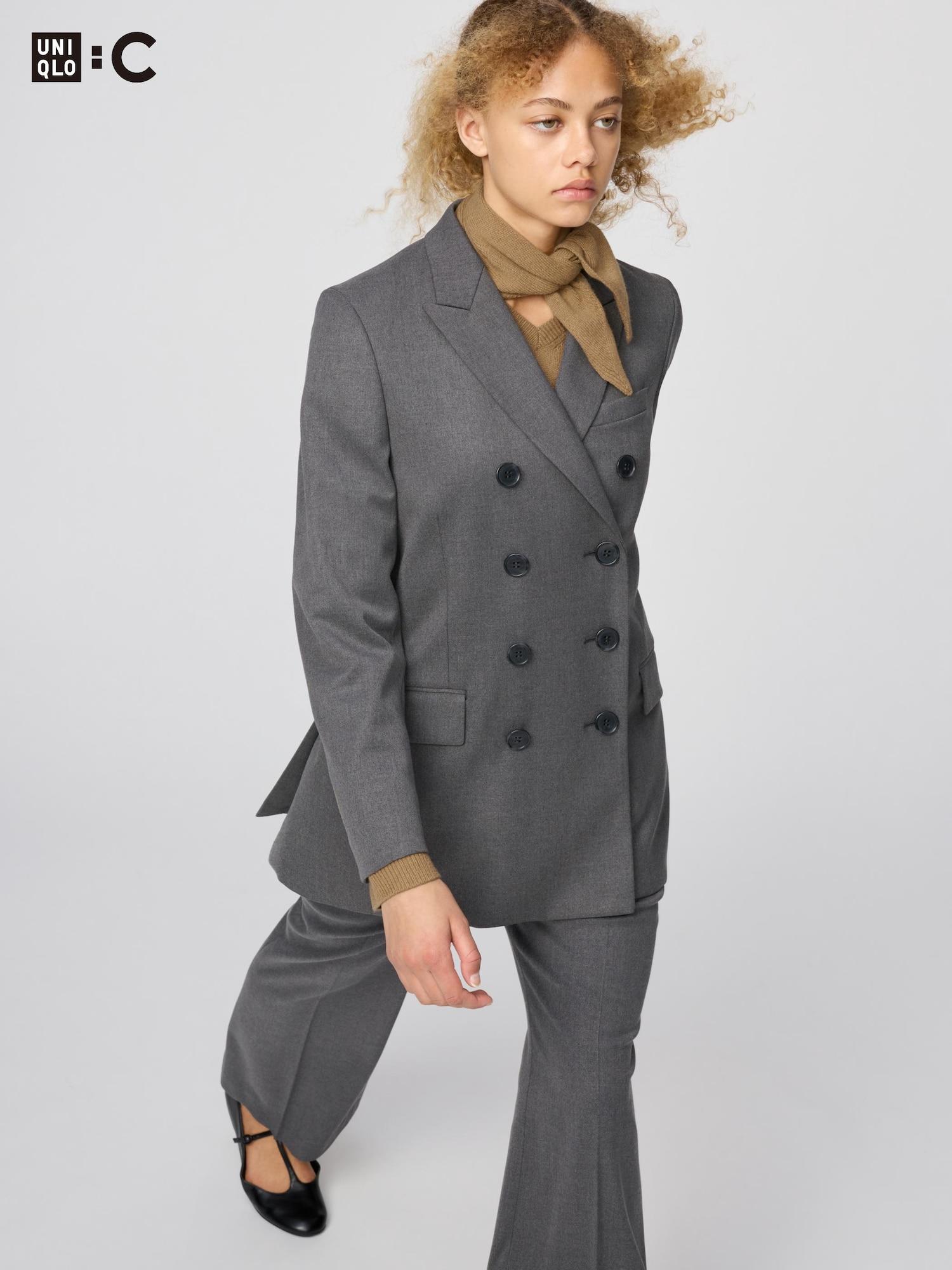 

Uniqlo Double Breasted Tailored Jacket
