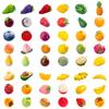 HyzaPhix Miniature Fruit Decorative 48 Fruit DIY Decorative Tabletop 3D Ornaments Parts, Pieces, Figurines, Accessories, Pendants, Keychains,