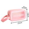 Easy Visibility Large Capacity Toiletries Bag Transparent Storage