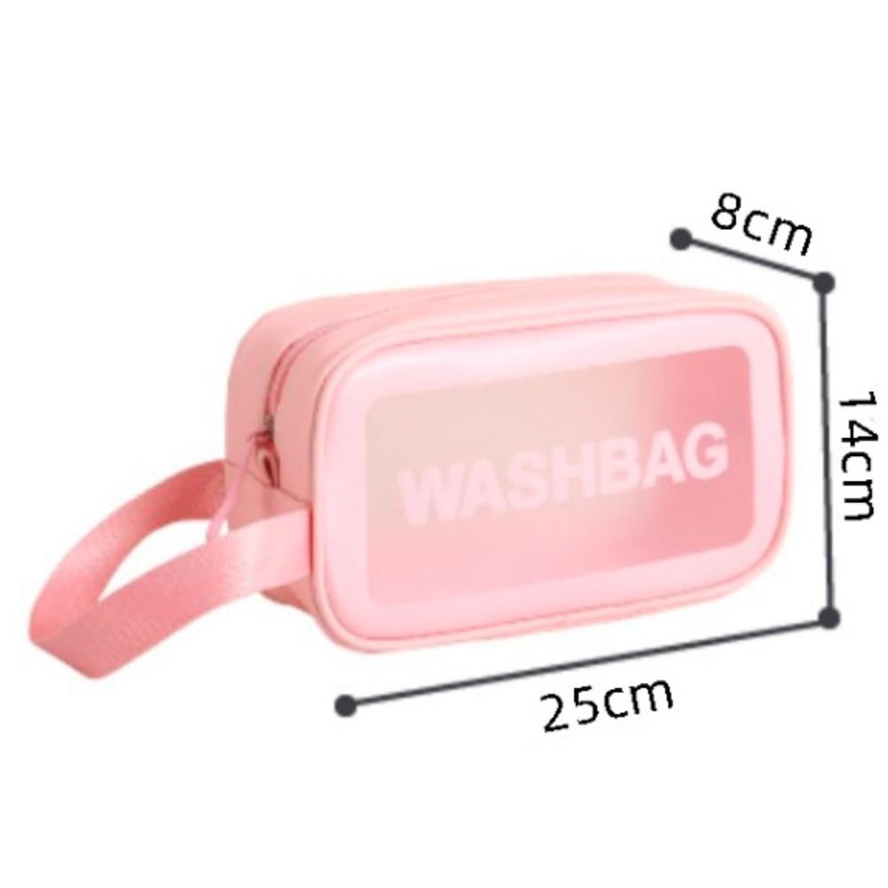 Easy Visibility Large Capacity Toiletries Bag Transparent Storage
