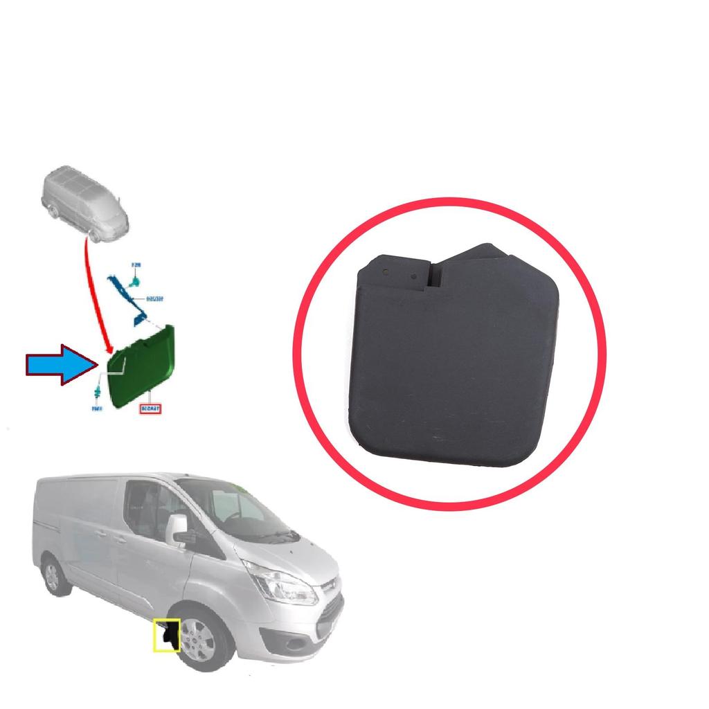 ESP1228-2 Front Right Mud Flap Splash Guard for Ford Transit Custom Tourneo V362 MK1 FY FZ F3 2012-2023 1915641