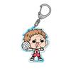 4th Edition Acrylic Keychain M NB "Haikyu!!" [Yaku Morisuke] Everyone's Mochocho!