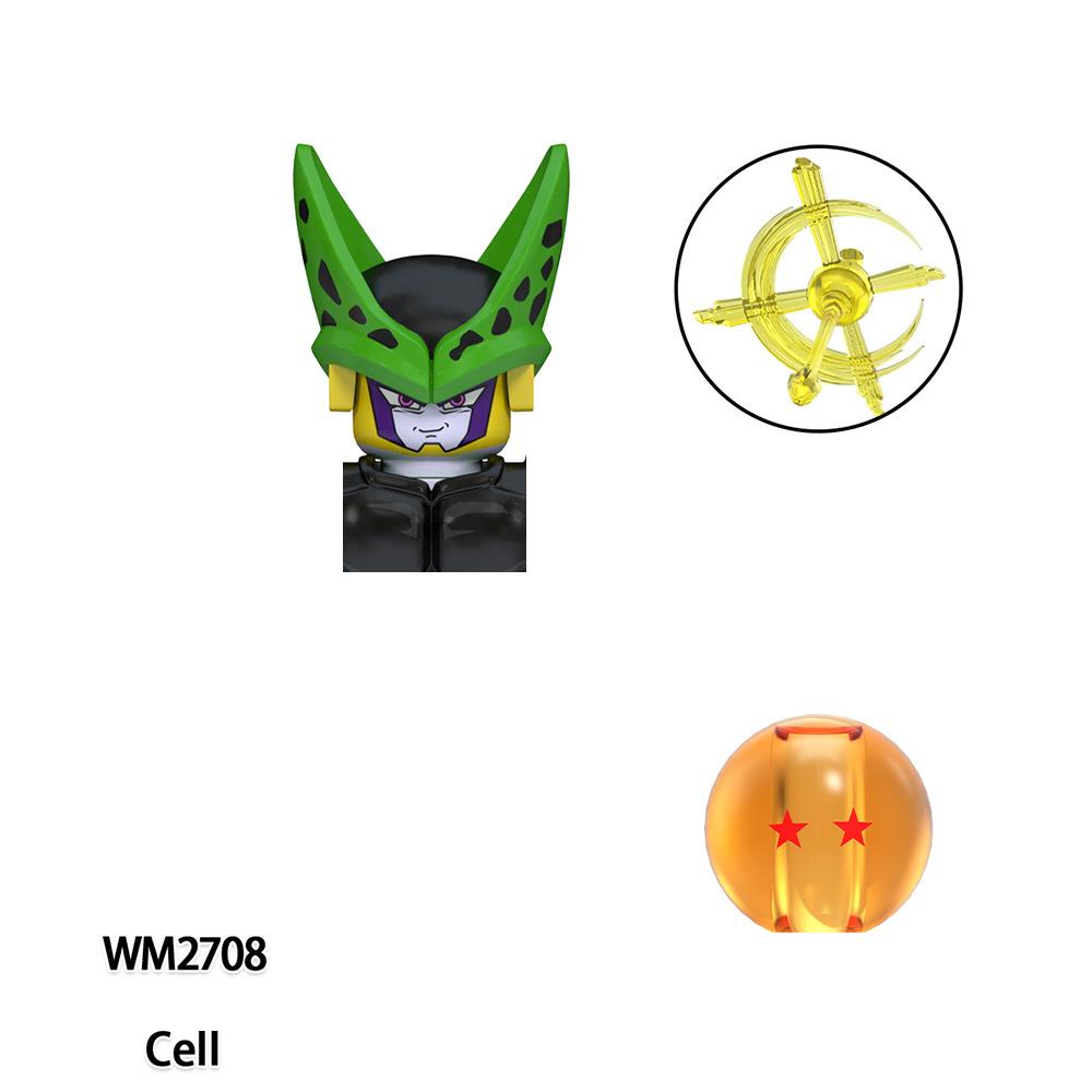 WM6184 WM6183 WM6182 BANDAI DRAGON BALL Aventura Japonesa Anime Película Mini Programa Muñeco Puzle Infantil Regalo Juguete de Acción